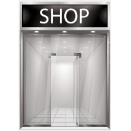 Поклейка вітрин плівкою оракал,Оформлення вітрин, Поклейка оракалу, Оформлення вітрин магазину, Поклейка витрин  